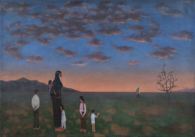 Nedim Günsür imzalı tablo — Yağlı Boya, 35×50 cm, 962.653 TL müzayede satışı