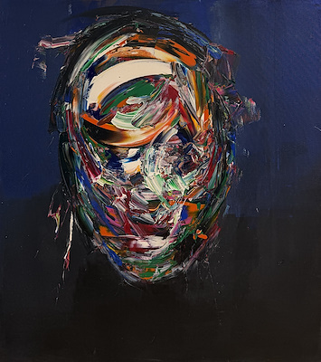 Taner Yılmaz imzalı tablo — Yağlı Boya, 110×100 cm, 73.345 TL müzayede satışı