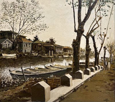 Cahit Güraydın imzalı tablo — Yağlı Boya, 55×60 cm, 275.044 TL müzayede satışı
