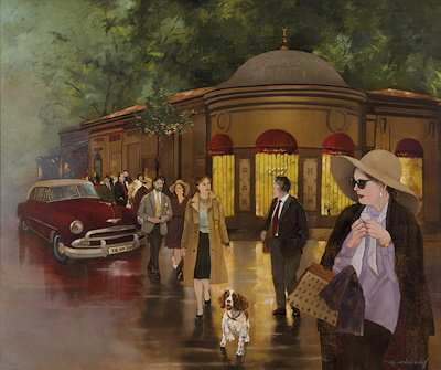 Faruk Cimok imzalı tablo — Yağlı Boya, 100×120 cm, 458.406 TL müzayede satışı