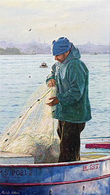 Mustafa Sekban imzalı tablo — Yağlı Boya, 70×40 cm, 275.044 TL müzayede satışı