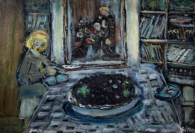 Eşref Üren imzalı tablo — Yağlı Boya, 35×50 cm, 252.123 TL müzayede satışı