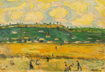 Eşref Üren imzalı tablo — Yağlı Boya, 34×49 cm, 160.442 TL müzayede satışı