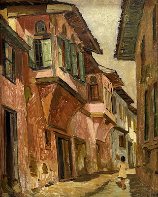 Celal Üzel imzalı tablo — Yağlı Boya, 45×36 cm, 137.522 TL müzayede satışı