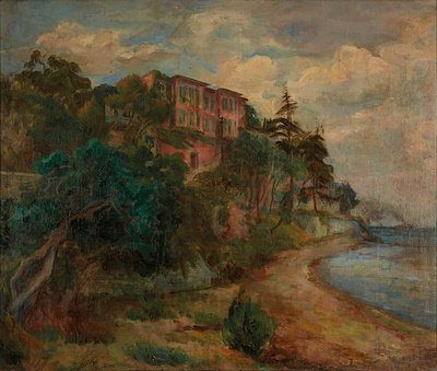 Nazlı Ecevit imzalı tablo — Yağlı Boya, 66×78 cm, 412.565 TL müzayede satışı