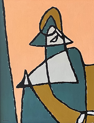 Sabri Berkel imzalı tablo — Yağlı Boya, 61×48 cm, 652.877 TL müzayede satışı