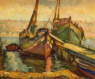 Bedia Güleryüz imzalı tablo — Yağlı Boya, 50×61 cm, 303.121 TL müzayede satışı