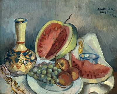 Abdullah Çizgen imzalı tablo — Yağlı Boya, 40×51 cm, 116.585 TL müzayede satışı