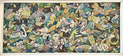 Ertuğrul Süngü imzalı tablo — Yağlı Boya, 35×82 cm, 51.297 TL müzayede satışı