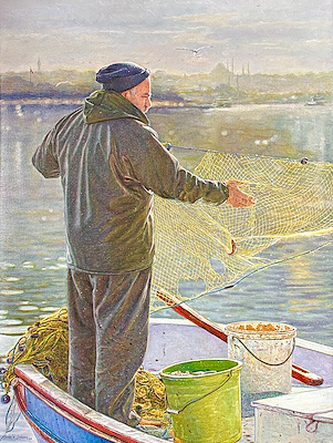 Mustafa Sekban imzalı tablo — Yağlı Boya, 80×60 cm, 373.072 TL müzayede satışı
