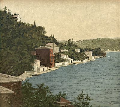 Cahit Güraydın imzalı tablo — Yağlı Boya, 55×60 cm, 233.170 TL müzayede satışı