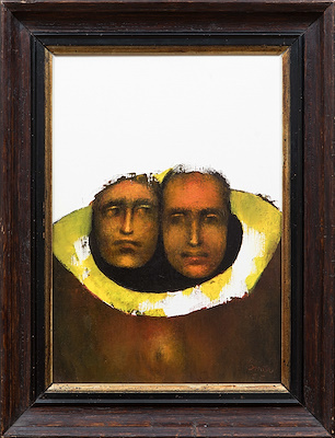 Ömer Kaleşi imzalı tablo — Yağlı Boya, 43×30 cm, 349.755 TL müzayede satışı