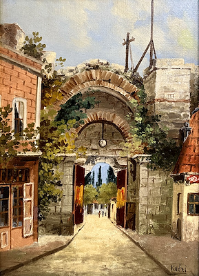 Kadri Aytolon imzalı tablo — Yağlı Boya, 34×25 cm, 104.927 TL müzayede satışı
