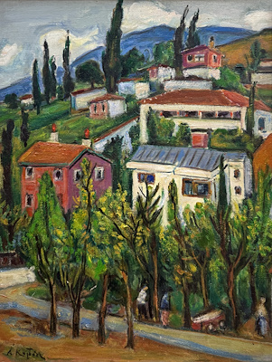 Arif Bedii Kaptan imzalı tablo — Yağlı Boya, 45×34 cm, 128.244 TL müzayede satışı