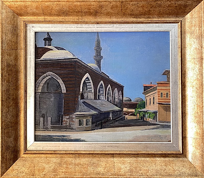 Turgut Atalay imzalı tablo — Yağlı Boya, 42×52 cm, 139.902 TL müzayede satışı