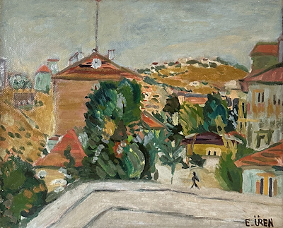 Eşref Üren imzalı tablo — Yağlı Boya, 33×41 cm, 151.561 TL müzayede satışı