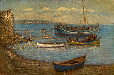 Fuat Soyhan imzalı tablo — Yağlı Boya, 41×61 cm, 256.487 TL müzayede satışı
