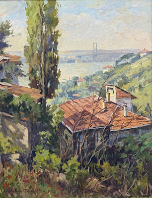 Ayhan Türker imzalı tablo — 65×50 cm, 256.487 TL müzayede satışı