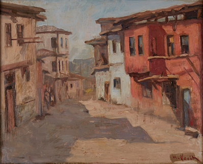 Hasan imzalı tablo — Yağlı Boya, 34×41 cm, 303.121 TL müzayede satışı