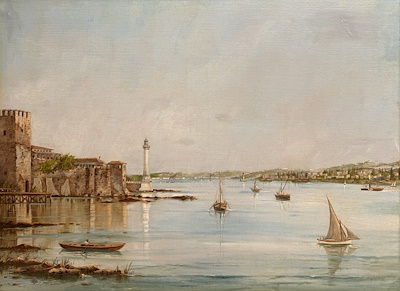 David Çıracıyan imzalı tablo — Yağlı Boya, 60×80 cm, 306.405 TL müzayede satışı