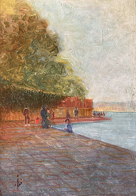 Fuat Soyhan imzalı tablo — Yağlı Boya, 36×26 cm, 141.418 TL müzayede satışı