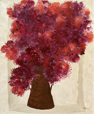 Fikret Otyam imzalı tablo — Yağlı Boya, 110×90 cm, 400.684 TL müzayede satışı
