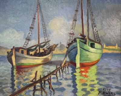 Pertev Boyar imzalı tablo — Yağlı Boya, 35×44 cm, 84.851 TL müzayede satışı