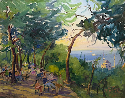 Ahmet imzalı tablo — Yağlı Boya, 65×81 cm, 168.402 TL müzayede satışı