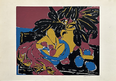 Sabri Berkel imzalı tablo — Akrilik Boya, 35×50 cm, 360.861 TL müzayede satışı