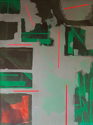 Adem Genç imzalı tablo — Akrilik Boya, 120×90 cm, 81.795 TL müzayede satışı