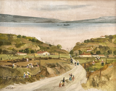 Hüseyin Bilişik imzalı tablo — Yağlı Boya, 61×76 cm, 288.689 TL müzayede satışı