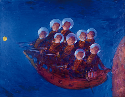 Mevlüt Akyıldız imzalı tablo — Yağlı Boya, 115×146 cm, 3.849.187 TL müzayede satışı