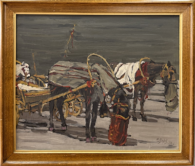 Mehmet Başbuğ imzalı tablo — Yağlı Boya, 50×60 cm, 62.549 TL müzayede satışı