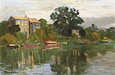 Nihat Tandoğan imzalı tablo — Yağlı Boya, 40×60 cm, 63.398 TL müzayede satışı