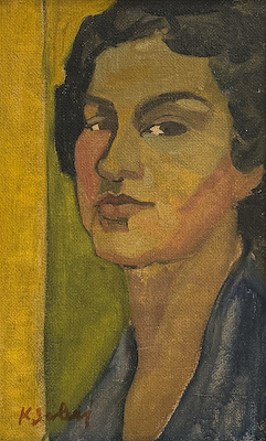 Kristin Saleri imzalı tablo — Yağlı Boya, 39×24 cm, 146.303 TL müzayede satışı