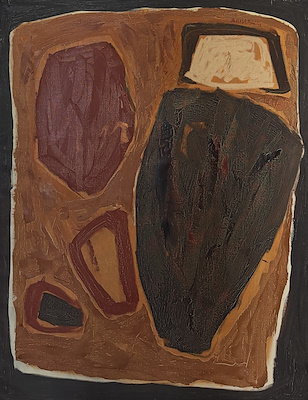 Bahar Kocaman imzalı tablo — Yağlı Boya, 140×100 cm, 48.768 TL müzayede satışı