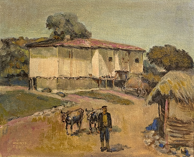 Münif Fehim imzalı tablo — Yağlı Boya, 32×40 cm, 92.659 TL müzayede satışı