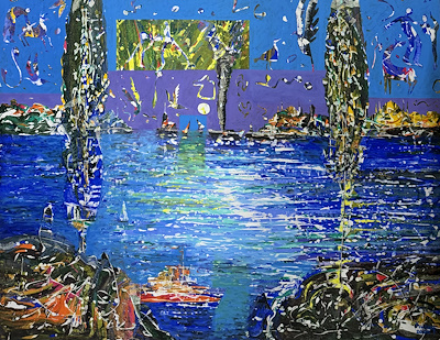 Memduh Kuzay imzalı tablo — Yağlı Boya, 140×180 cm, 36.576 TL müzayede satışı