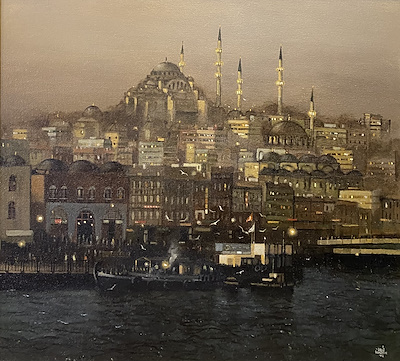 Cahit Güraydın imzalı tablo — Yağlı Boya, 55×60 cm, 207.263 TL müzayede satışı