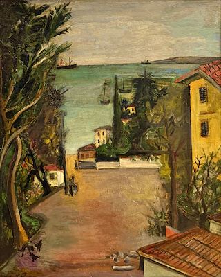 Arif Bedii Kaptan imzalı tablo — Yağlı Boya, 60×48 cm, 341.375 TL müzayede satışı