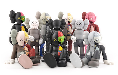 KAWS (d.1974)-“Dissected Companion” 2018, Open Edition. Yükseklik