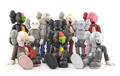 KAWS (d.1974)-“Dissected Companion” 2018, Open Edition. Yükseklik