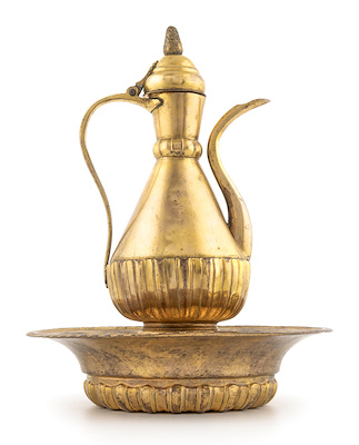 OSMANLI 18.YÜZYIL TOMBAK LEĞEN-İBRİK TAKIMI-18.Yüzyıl. Osmanlı