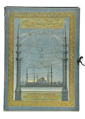 ALEXANDRE RAYMOND İMZALI FOLYO BOYUTLU “L'ART ISLAMIQUE EN ORIENT
