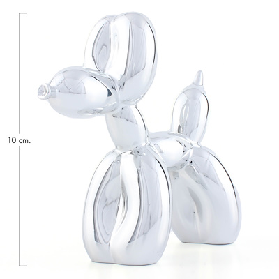 JEFF KOONS(after)バルーンドッグ JEFF KOONS (AFTER)-Balloon Dog, Silver, Cold cast resin, edition