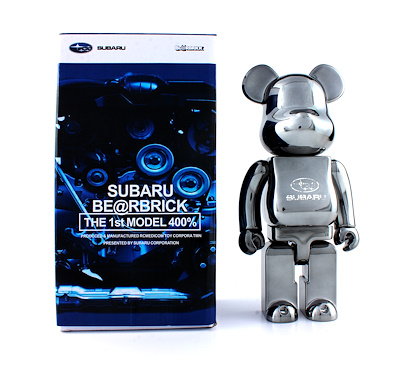 BEARBRICK SUBARU-Bearbrick, Subaru figür, Medicom toy tarafından