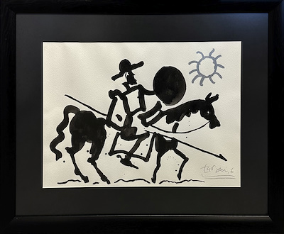 //ちよりん//T. Goudi,Limn 人物画 特注額絵41×53cm ADNAN TURANİ-50x70 Cm Ölçülerinde, Karton Üzerine Yağlı Boya