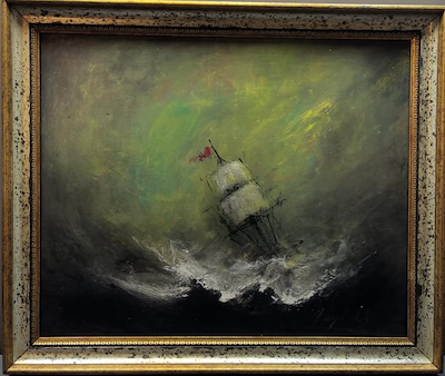 İsmail Beydili imzalı tablo — Yağlı Boya, 60×48 cm, 12.000 TL müzayede satışı