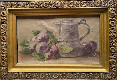 Setrak Miskciyan imzalı tablo — Yağlı Boya, 28×16 cm, 15.000 TL müzayede satışı
