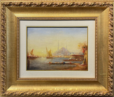Augustus Felix Bachman imzalı tablo — Yağlı Boya, 32×22 cm, 150.000 TL müzayede satışı